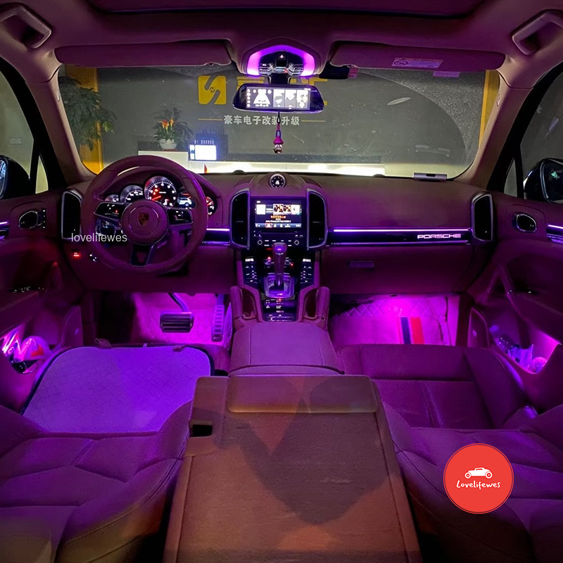 Car Lighting System Interior Atmosphere Light Car Interior Environment Led Light Lexus