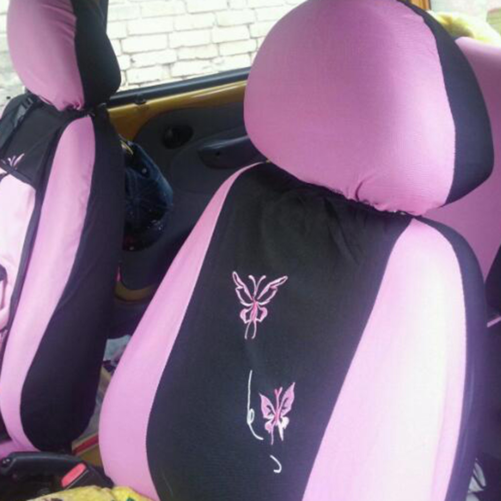 seat covers with lumbar support Ford